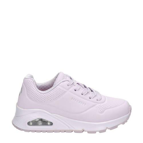 Skechers sneakers lila Paars Meisjes Imitatieleer Effen - 29