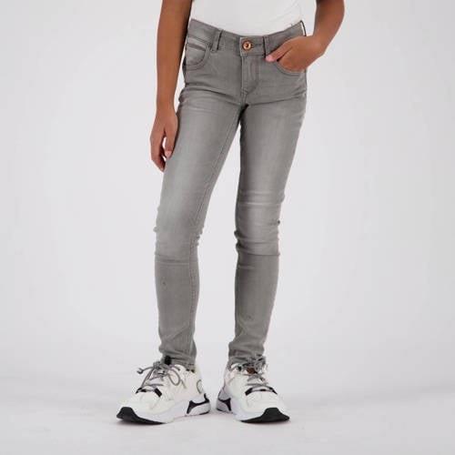 Vingino super skinny jeans BETTINE light grey Grijs Meisjes Stretchden...