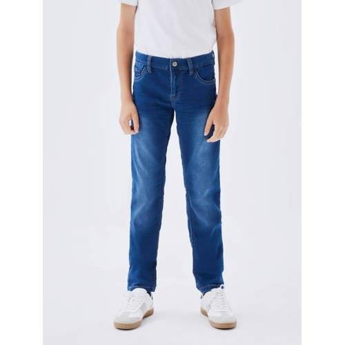 NAME IT KIDS slim fit jeans NKMTHEO denim blue Blauw Jongens Jog denim...