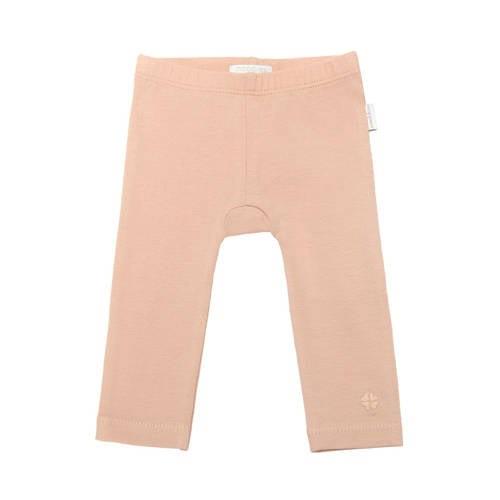 Noppies baby regular fit legging Naranja met katoen roze Effen - 50
