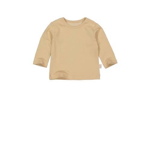 LEVV baby basic longsleeve LNURNOS lichtzand Beige Jongens Katoen Rond...