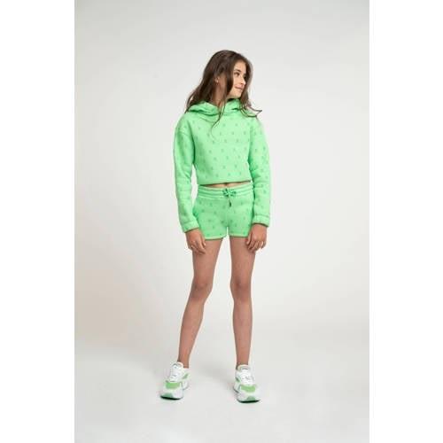 NIK&NIK short Brody met all over print groen Korte broek Meisjes Sweat...