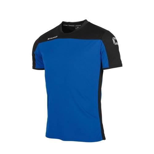 Stanno junior voetbalshirt blauw/zwart Sport t-shirt Jongens/Meisjes P...