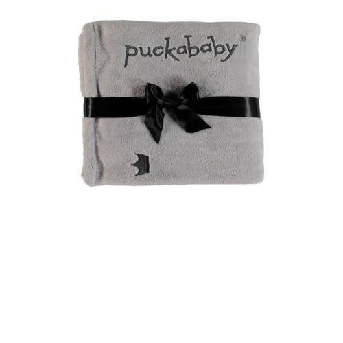 Puckababy Cover Kidz Oslo baby ledikantdeken 120x150 cm Babydeken Grij...