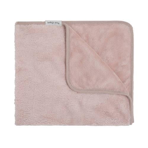 Baby's Only baby ledikantdeken Cozy 100x135 cm oud roze Babydeken Effe...