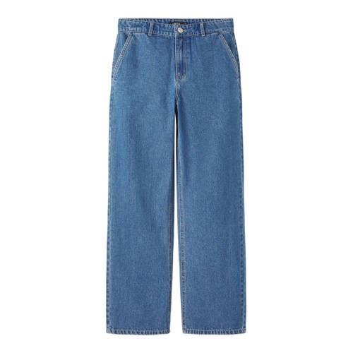 LMTD loose fit jeans NLMTOIZZA medium blue denim Blauw Jongens Stretch...