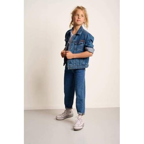 Tumble 'n Dry mom jeans Dominique denim light stonewash Blauw Effen - ...