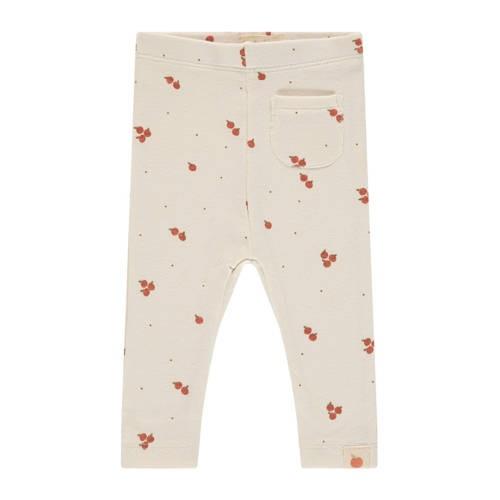 Babyface baby regular fit broek met all over print ecru Jongens/Meisje...