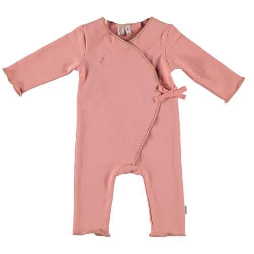 BESS baby boxpak roze Meisjes Stretchkatoen V-hals Effen - 74