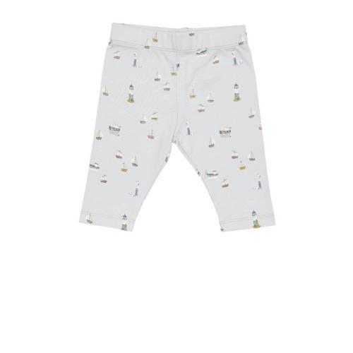 Little Dutch baby broek Sailors Bay met all over print lichtblauw Jong...