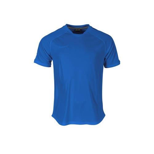 hummel junior voetbalshirt blauw Sport t-shirt Jongens/Meisjes Polyest...