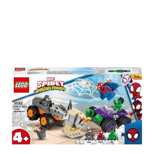 LEGO Super Heroes Hulk VS Rhino Truck Duel 10782 Bouwset