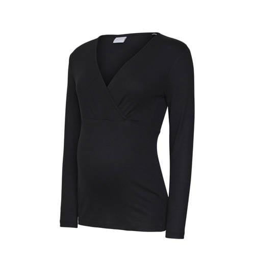 MAMALICIOUS zwangerschaps- en voedingslongsleeve MLBRYNJA zwart Dames ...