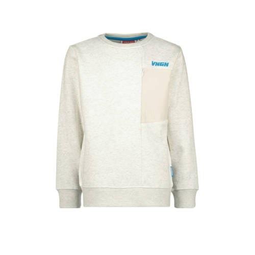 Vingino sweater NEREO wit Effen - 104 | Sweater van Vingino