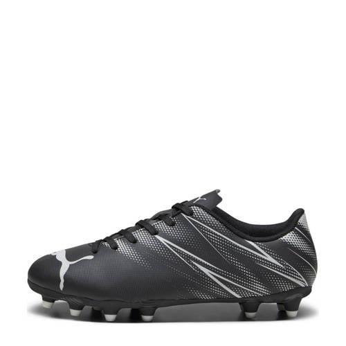 Puma Attacanto FG/AG Junior voetbalschoenen zwart/wit Jongens/Meisjes ...