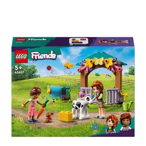 LEGO Friends Autumns schuur met kalfje 42607 Bouwset