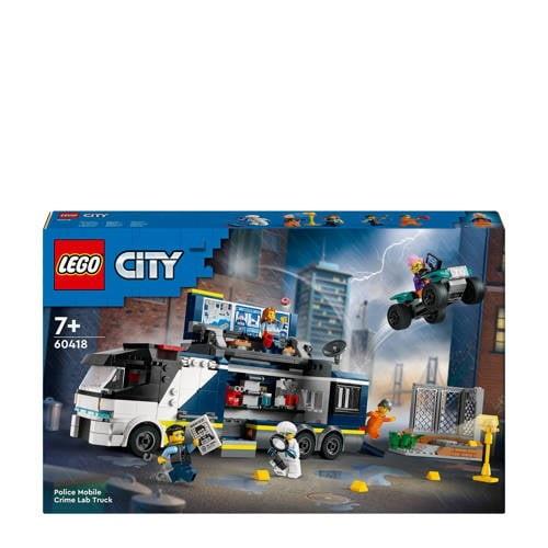 LEGO City Politielaboratorium in truck 60418 Bouwset