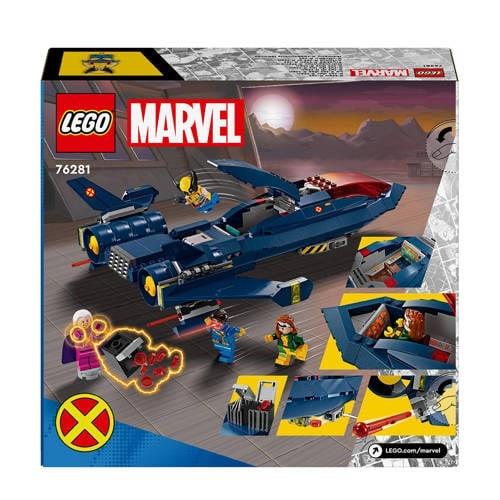 LEGO Super Heroes X-Men X-Jet 76281 Bouwset | Bouwset van LEGO