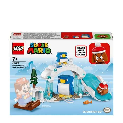 LEGO Super Mario Uitbreidingsset: Sneeuwavontuur met pinguïn en famili...