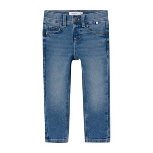 NAME IT MINI slim fit jeans NMMSILAS medium blue denim Blauw Jongens K...