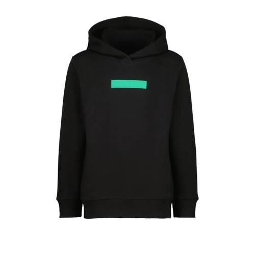 Raizzed hoodie Nylan met logo zwart Sweater Logo - 128