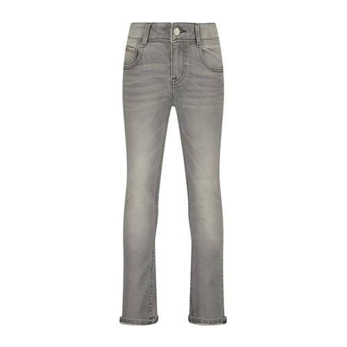 Raizzed slim fit jeans Boston mid grey stone Grijs Jongens Stretchdeni...