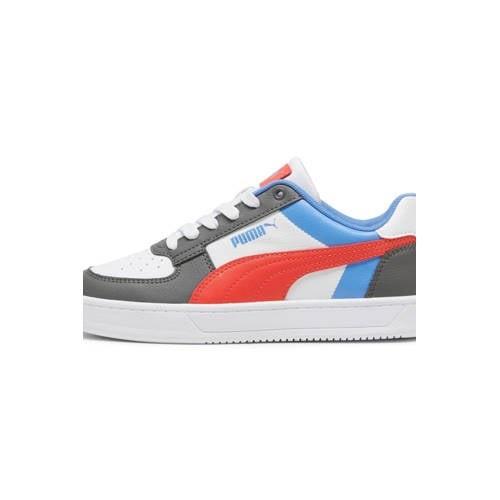 Puma Caven 2.0 Block 2.0 Block sneakers wit/rood/blauw Jongens/Meisjes...