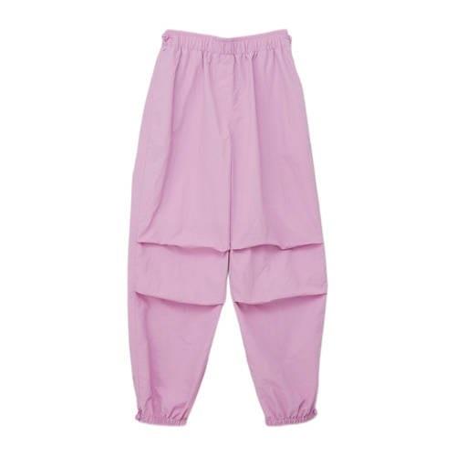 s.Oliver loose fit broek roze Meisjes Polyamide Effen - 146