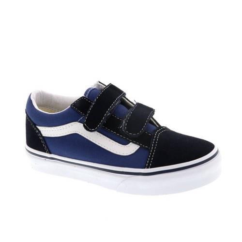 VANS Old Skool sneakers donkerblauw/wit Jongens Canvas Meerkleurig - 3...