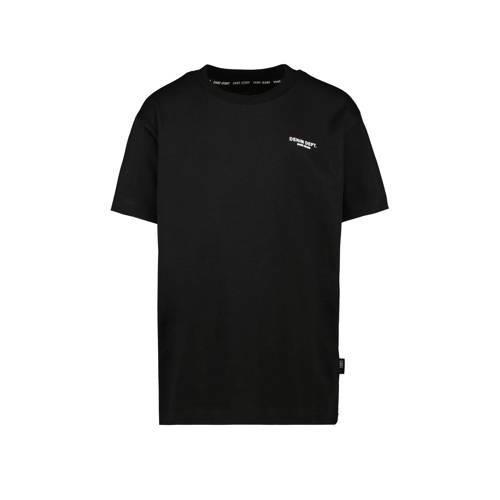 Cars T-shirt AFORTY zwart Jongens Katoen Ronde hals Effen - 116