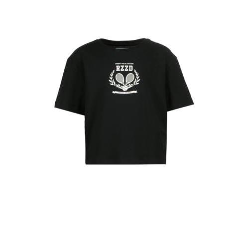 Raizzed T-shirt Fanna met printopdruk zwart Meisjes Katoen Ronde hals ...