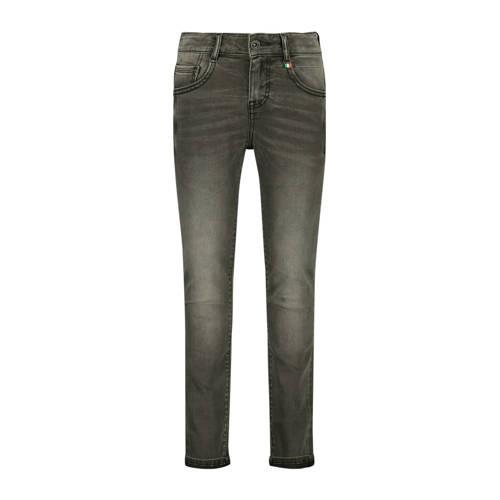 Vingino slim fit jeans Giovanni dark grey vintage Grijs Jongens Stretc...