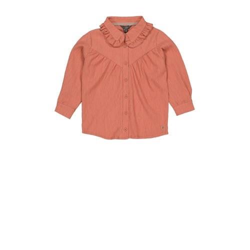 LEVV blouse MEXYL oudroze Meisjes Polyester Klassieke kraag Effen - 92
