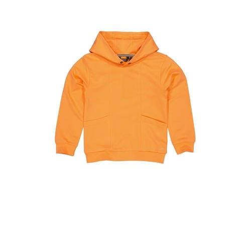 Quapi hoodie BOAZ oranje Sweater Effen - 92 | Sweater van Quapi