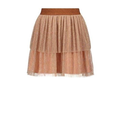 B.Nosy rok Beth roze/goud Meisjes Polyester Effen - 104