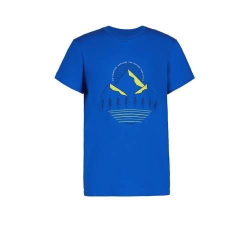 Icepeak outdoor T-shirt Leadville Jr blauw Sport t-shirt Jongens Katoe...