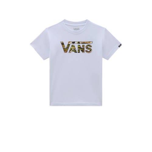 VANS T-shirt Classic wit Jongens/Meisjes Katoen Ronde hals Logo - 116/...