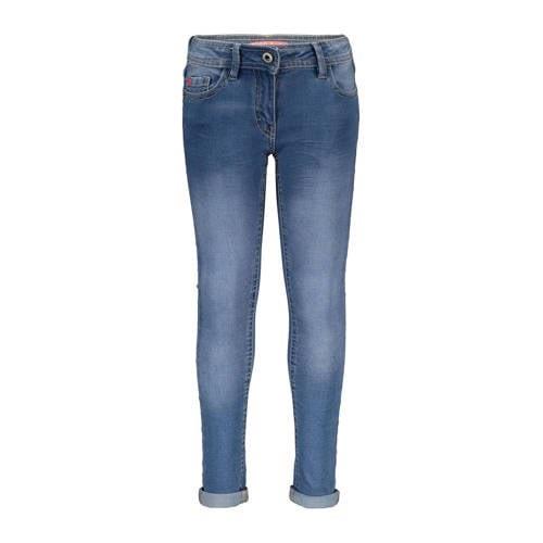 TYGO & vito skinny jeans stonewashed Blauw Meisjes Denim Effen - 122