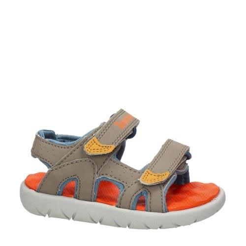 Timberland Perkins Row sandalen grijs Jongens Imitatieleer Effen - 34