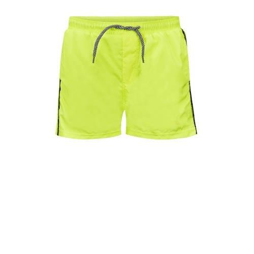 Retour Jeans zwemshort Renzo geel Jongens Polyester Effen - 158/164