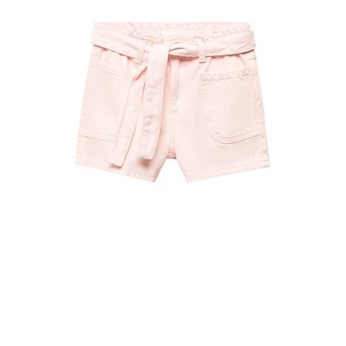 Mango Kids casual short roze Korte broek Meisjes Katoen Effen - 116