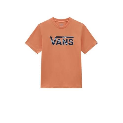 VANS T-shirt Classic cognac Bruin Jongens/Meisjes Katoen Ronde hals Lo...