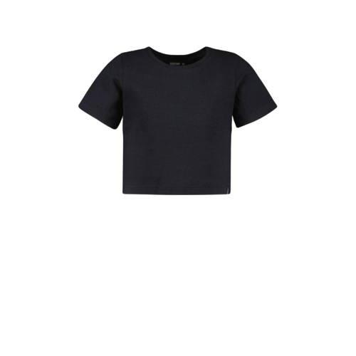 Cars T-shirt JOSYA zwart Top Meisjes Katoen Ronde hals Effen - 116