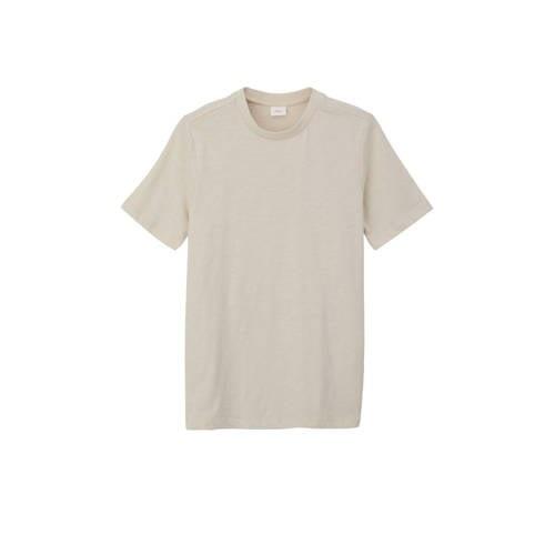 s.Oliver T-shirt met backprint beige Jongens Katoen Ronde hals Backpri...