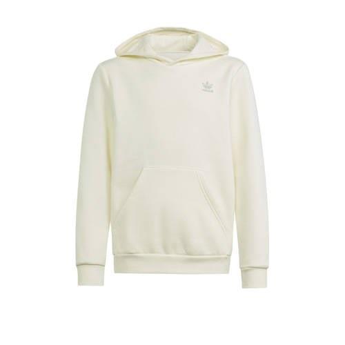 adidas Originals hoodie ecru Sweater Effen - 176 | Sweater van adidas
