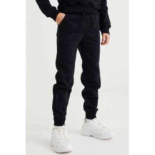 WE Fashion Blue Ridge Unisex joggingbroek zwart Jongens/Meisjes Katoen...