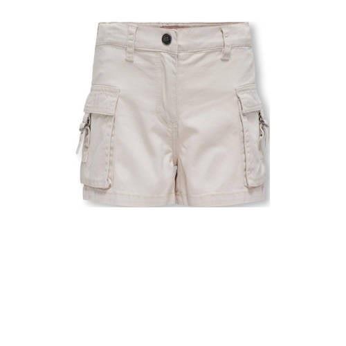 KIDS ONLY GIRL cargo short KOGSTINE ecru Korte broek Meisjes Katoen Ef...