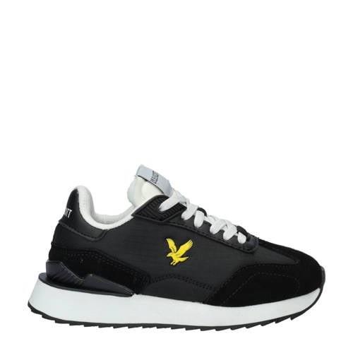 Lyle & Scott Wrath sneakers zwart Jongens Textiel Logo - 29