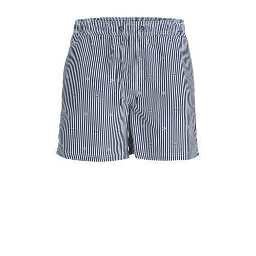 JACK & JONES JUNIOR zwemshort JPSTFIJI donkerblauw Jongens Polyester S...