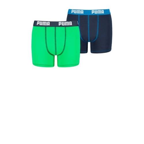 Puma boxershorts set van 2 Multi Jongens Stretchkatoen Effen - 170/176